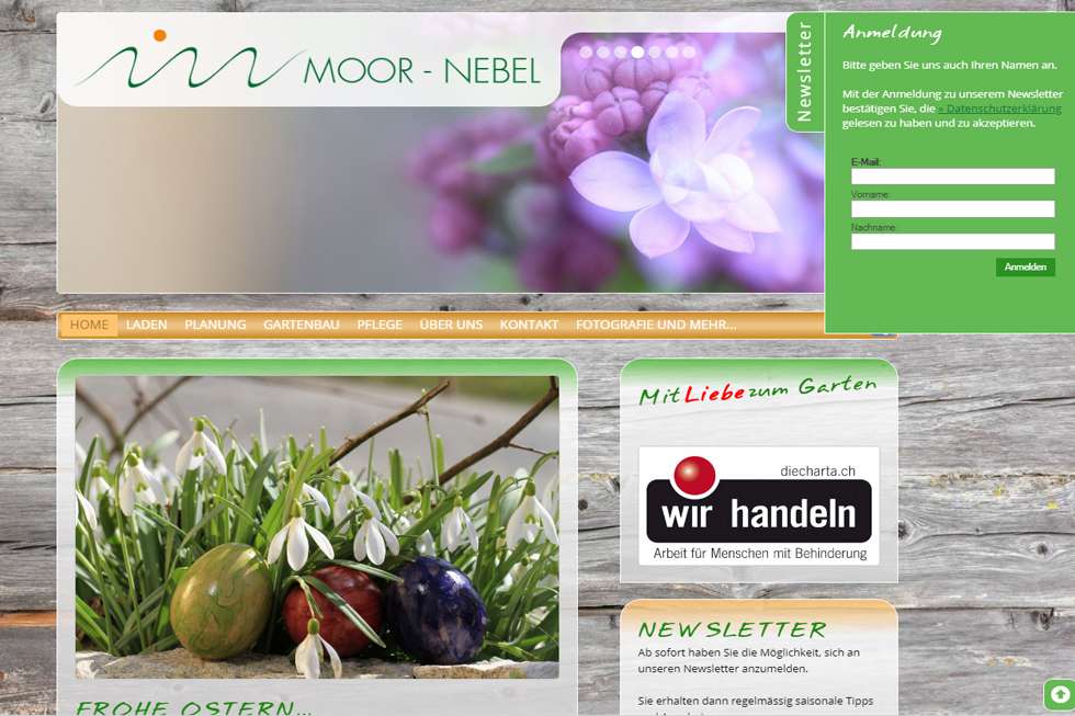 Moor Nebel Gärtnerei | ISS - Internet Services | websites, hosting & digital marketing