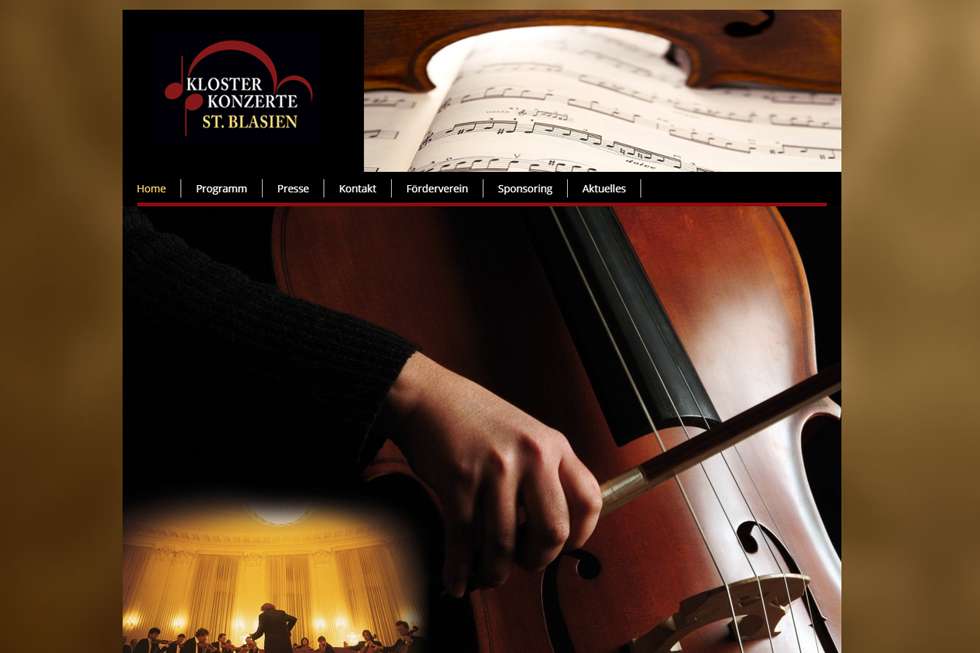 Klosterkonzerte St. Blasien | ISS - Internet Services | websites, hosting & digital marketing