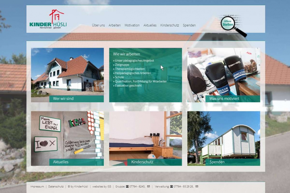Kinderhüsli Herrischried | ISS - Internet Services | websites, hosting & digital marketing