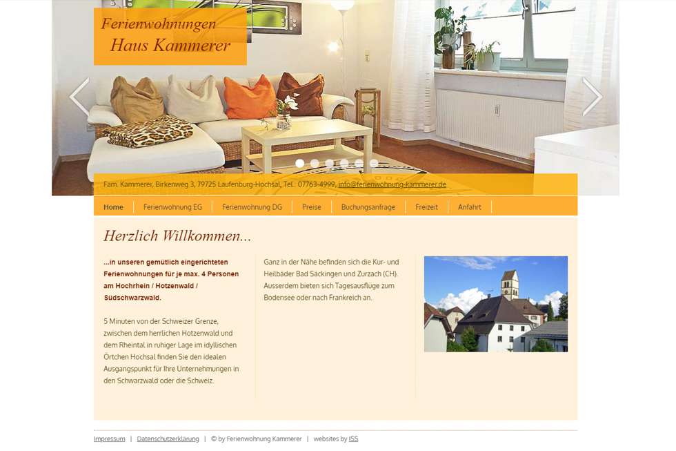 Fewo Kammerer | ISS - Internet Services | websites, hosting & digital marketing