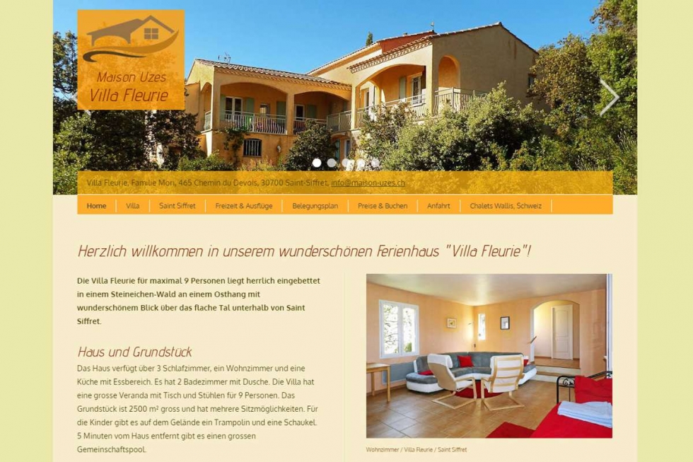 Villa Fleurie - Okzitanien | ISS - Internet Services | websites, hosting & digital marketing