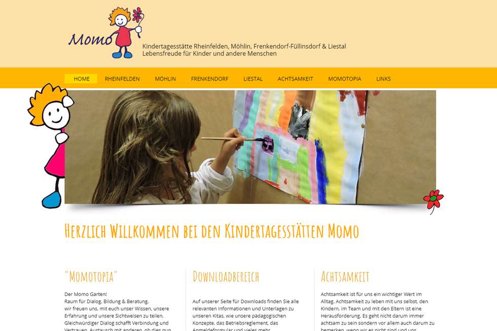 Kindertagesstätten Möhlin, Rheinfelden, Frenkendorf (CH)