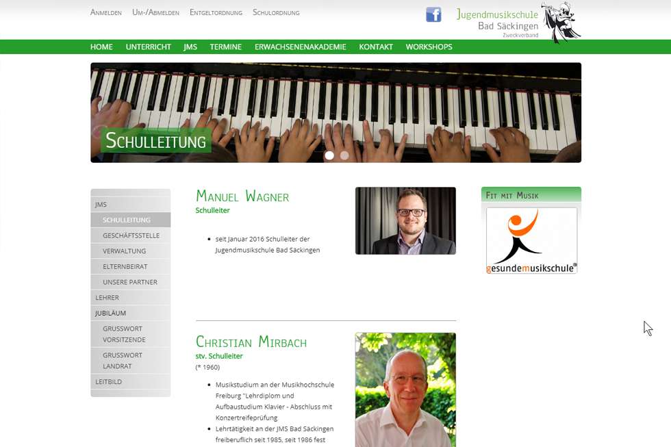 Jugendmusikschule Bad Säckingen